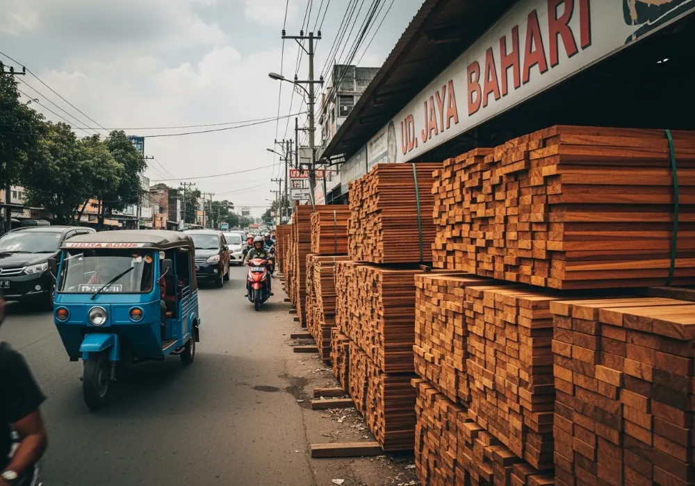 Toko Kayu Damar Laut Jakarta