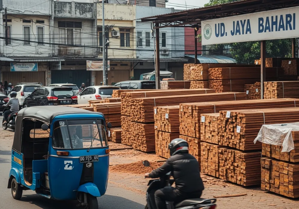 toko kayu bengkirai Jakarta
