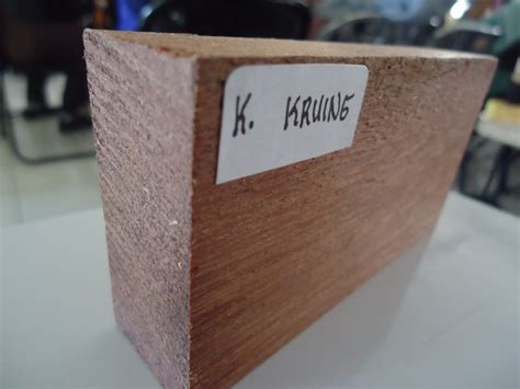 berat jenis kayu kruing