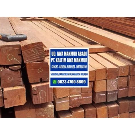 harga kayu bengkirai di Samarinda