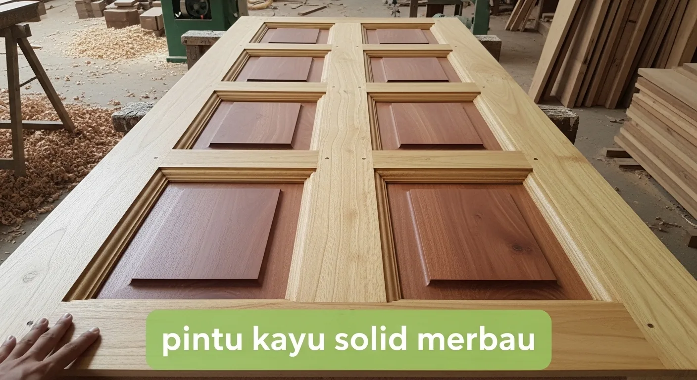Harga Pintu Kayu Merbau