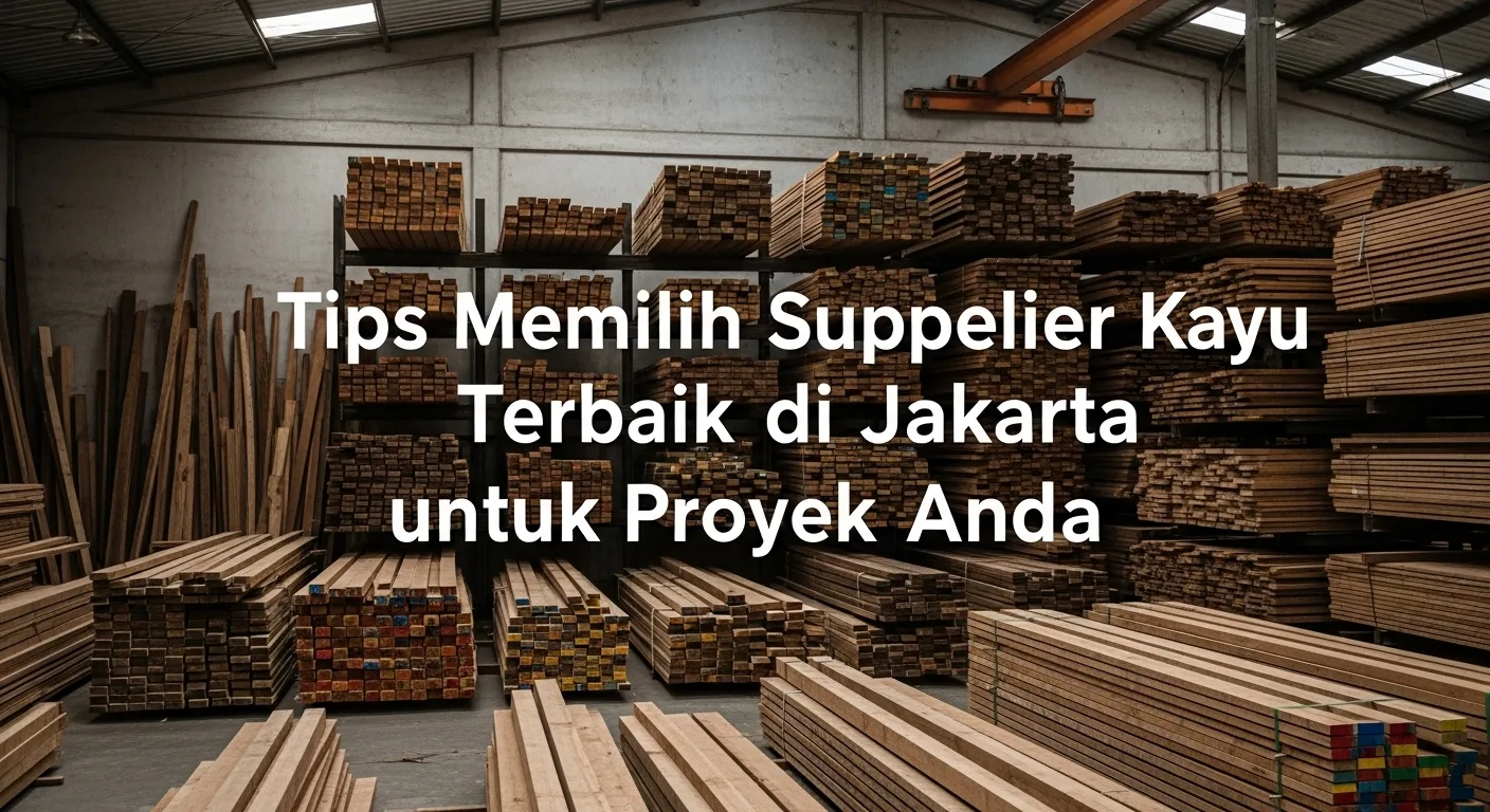 Supplier Kayu Terbaik di Jakarta