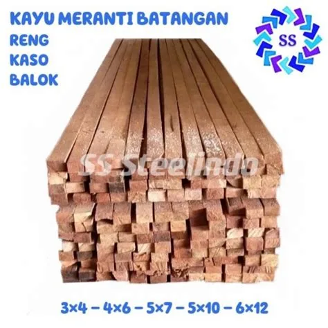 harga kayu kruing 5x7 per batang