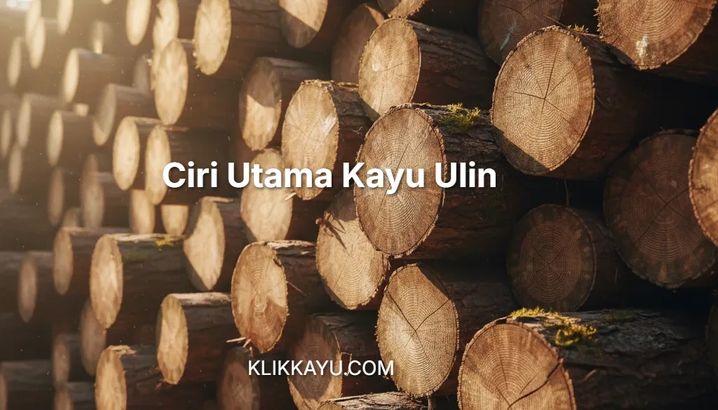 Ciri Utama Kayu Ulin