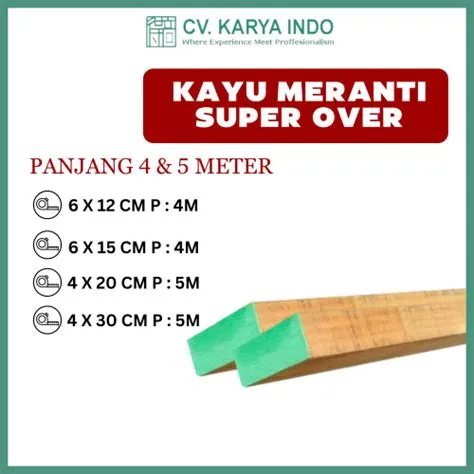 jangan sampai menyesal nanti bocoran harga kayu meranti balok 5 10 cm kering oven investasi anti rungkad