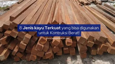 Apa jenis kayu terkuat Apa Jenis