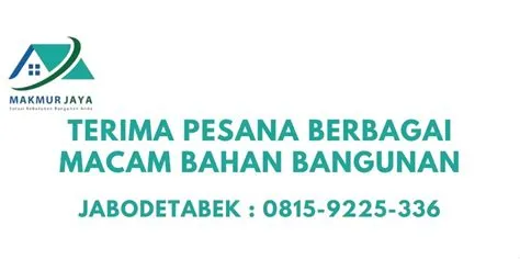 toko kayu makmur jaya material jakarta barat Tokopedia Solusi